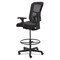 Alera Elusion Series Mesh Stool with 22.6 in. to 31.6 in. Seat Height - Black